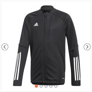 ADIDAS YOUTH CONDIVO 20 TRAINING JACKET, Black large #5 Juventus